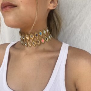 Choker Deliah doble